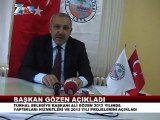 TURHAL BEL.BSK. ALİ GÖZEN 2012 YILI YAPTIĞI HİZMETLER