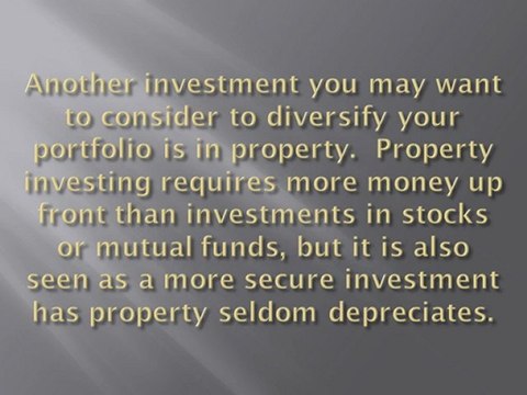 Buy an Investment Property to Diversify Your Investment Portfolio