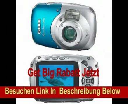 Canon PowerShot D10 Digitalkamera (12 Megapixel, 3-fach opt. Zoom, 6,4 cm (2,5 Zoll) Display, 10m wasserdicht)