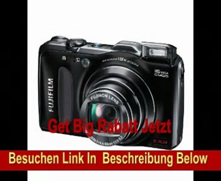 Fujifilm FINEPIX F600EXR Digitalkamera (16 Megapixel, 15-fach opt. Zoom, 7,6 cm (3 Zoll) Display, bildstabilisiert) schwarz