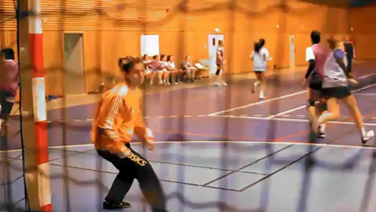 "Au Fond des Filets" : Filles de... champions (reportage au Pole Espoir Handball de Chambéry)