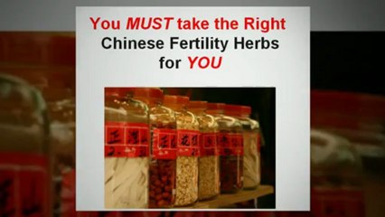 Chinese Fertility Herbs