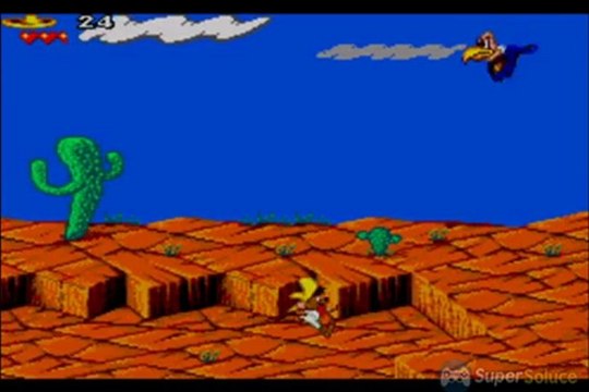 Cheese Cat-Astrophe starring Speedy Gonzales : Les trois premiers niveaux