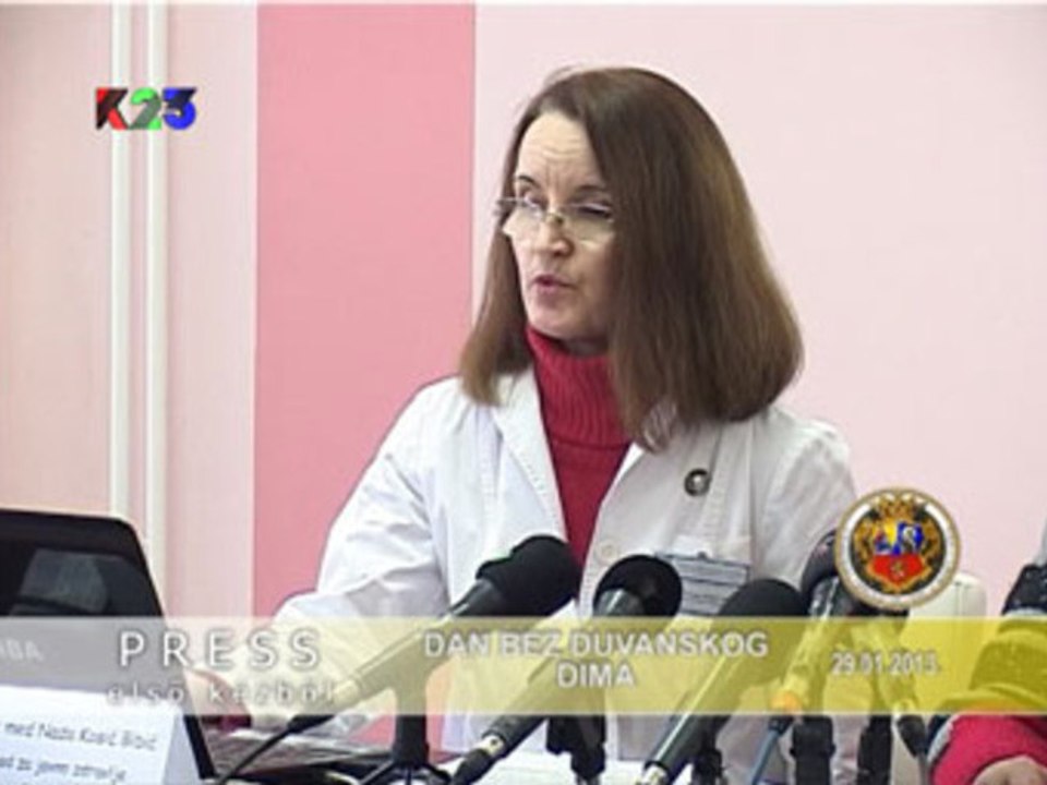 K23TV - Press iz prve ruke - Dan bez duvanskog dima - 29. januar 2013.