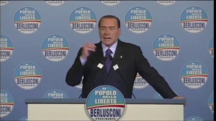 Berlusconi - Graduale eliminazione dell'Irap e introduzione del quoziente familiare (29.01.13)