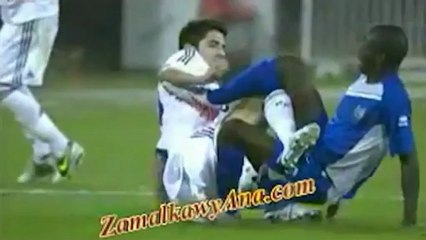 La violente faute d'Enzo Zidane avec les U18 du Real Madrid