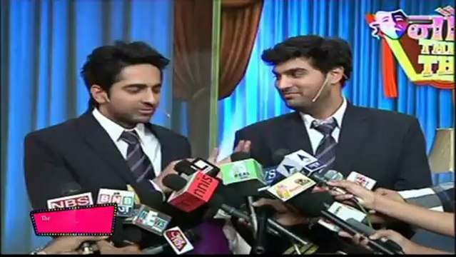 Ayushman Khurana promote 'Nautanki Saala'