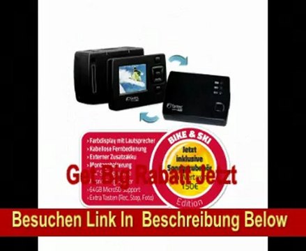 FANTEC BeastVision HD Bike Edition Full HD Digitalkamera (8 Megapixels, 10-fach opt. Zoom, 5,1 cm (2 Zoll) Display)