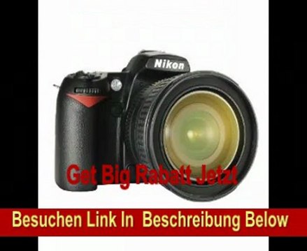 Nikon D90 SLR-Digitalkamera (12 Megapixel, Live-View, HD-Videofunktion) Kit inkl. 16-85mm 1:3,5-5,6G VR Objektiv (bildstab.)