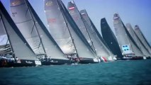 Regatta N°136: Départ au tas en J24, François Gabart, Route de l'Or, l'AC72 d'Artemis Racing