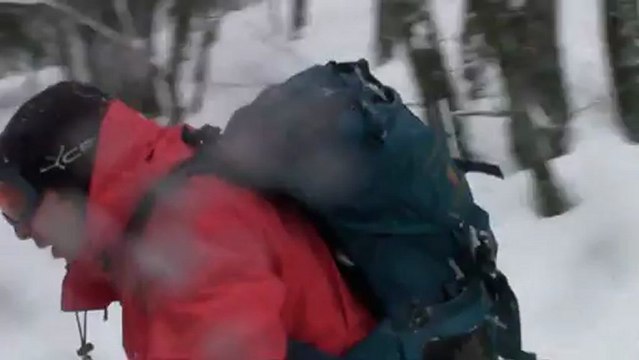 Cabane de Saoubiste par mauvais temps