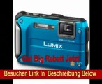 Panasonic Lumix Tough DMC-FT3EG-A Digitalkamera (12 Megapixel, 4,6-fach opt. Zoom, 6,7 cm (2,7 Zoll) Display, GPS, Full HD, bildstabilisiert, 12 m wasserdicht, 2 m stoßgeschützt) blau