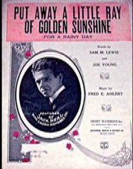 Top Notchers - Put Away A Little Ray Of Golden Sunshine