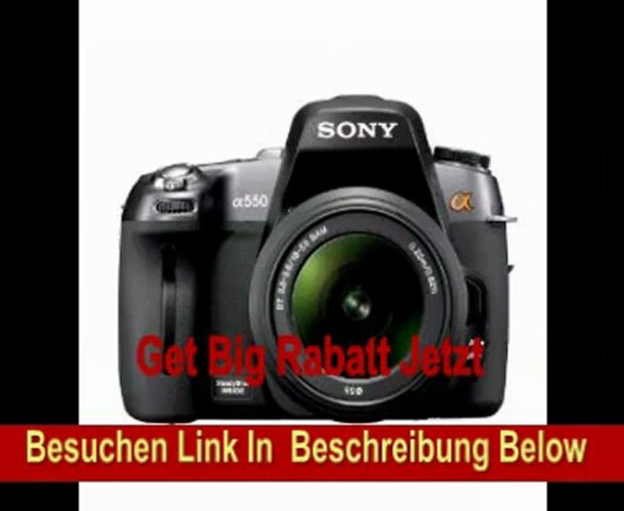 Sony DSLR-A550L (Alpha 550L) Digitalkamera 14.2 (4592 x 3056) + SAL-1855