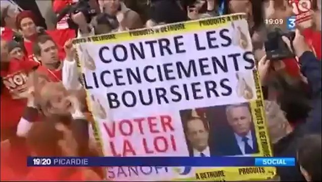 Manifestation interdiction des licenciements financiers