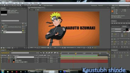 AMV introduction tutorial - Image & Slide text
