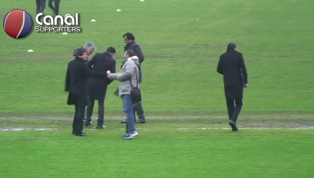 L'entrainement du PSG au Camp des Loges (30/01/2013)