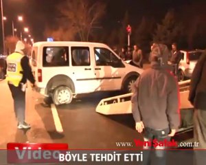 Ölümden dönen oğlunu ölümle tehdit etti