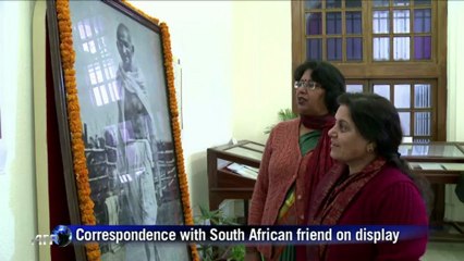 India displays rare Gandhi letters