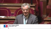 Jean-Claude Lenoir, Sénateur de l'Orne : Révision de la carte des zones vulnérables à la pollution par les nitrates
