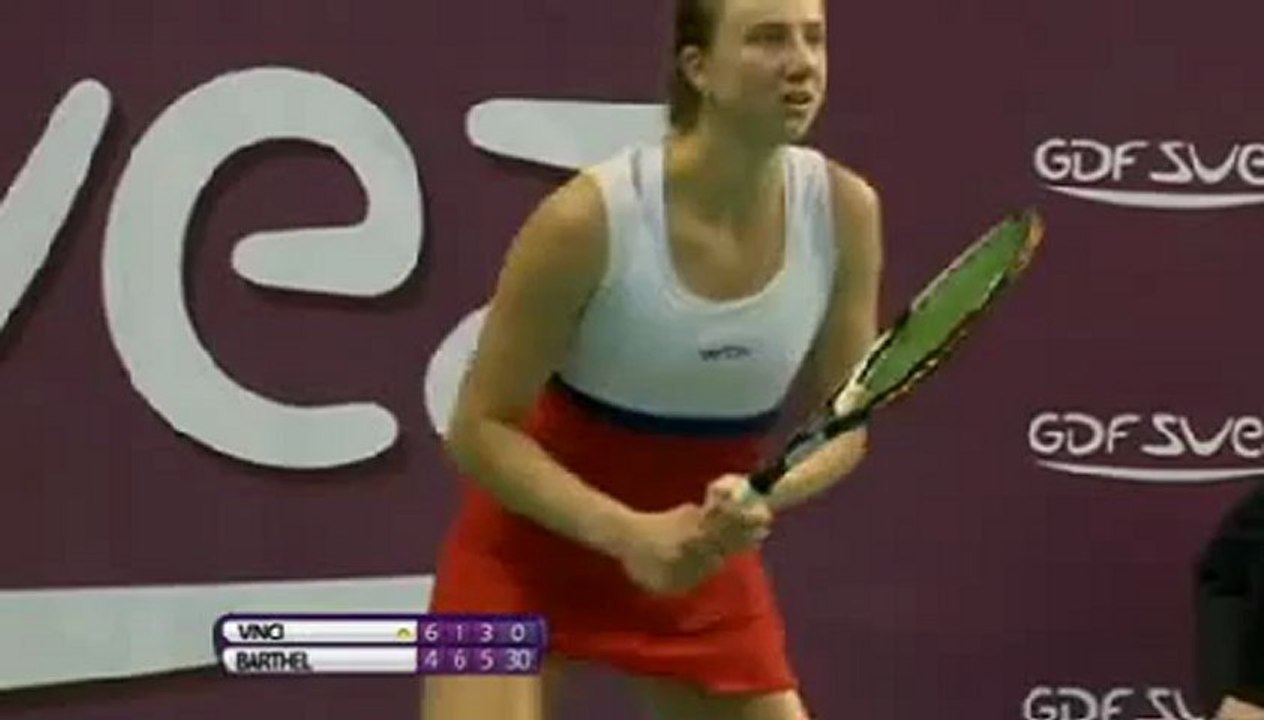 Vinci - Barthel - WTA Parigi 2013 - 2° Turno - Livetennis.it