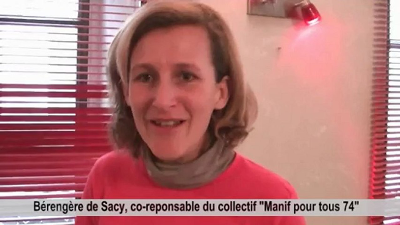 Le collectif "Manif pour tous 74" organise un rassemblement samedi 2 février à Annecy