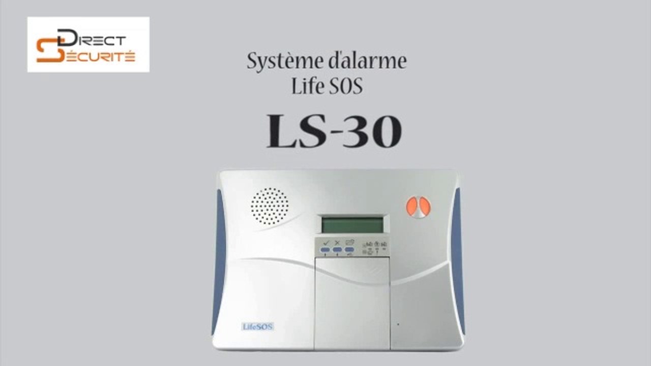 Système d'alarme Scientech Life SOS LS-30 sur www.direct-securite.com