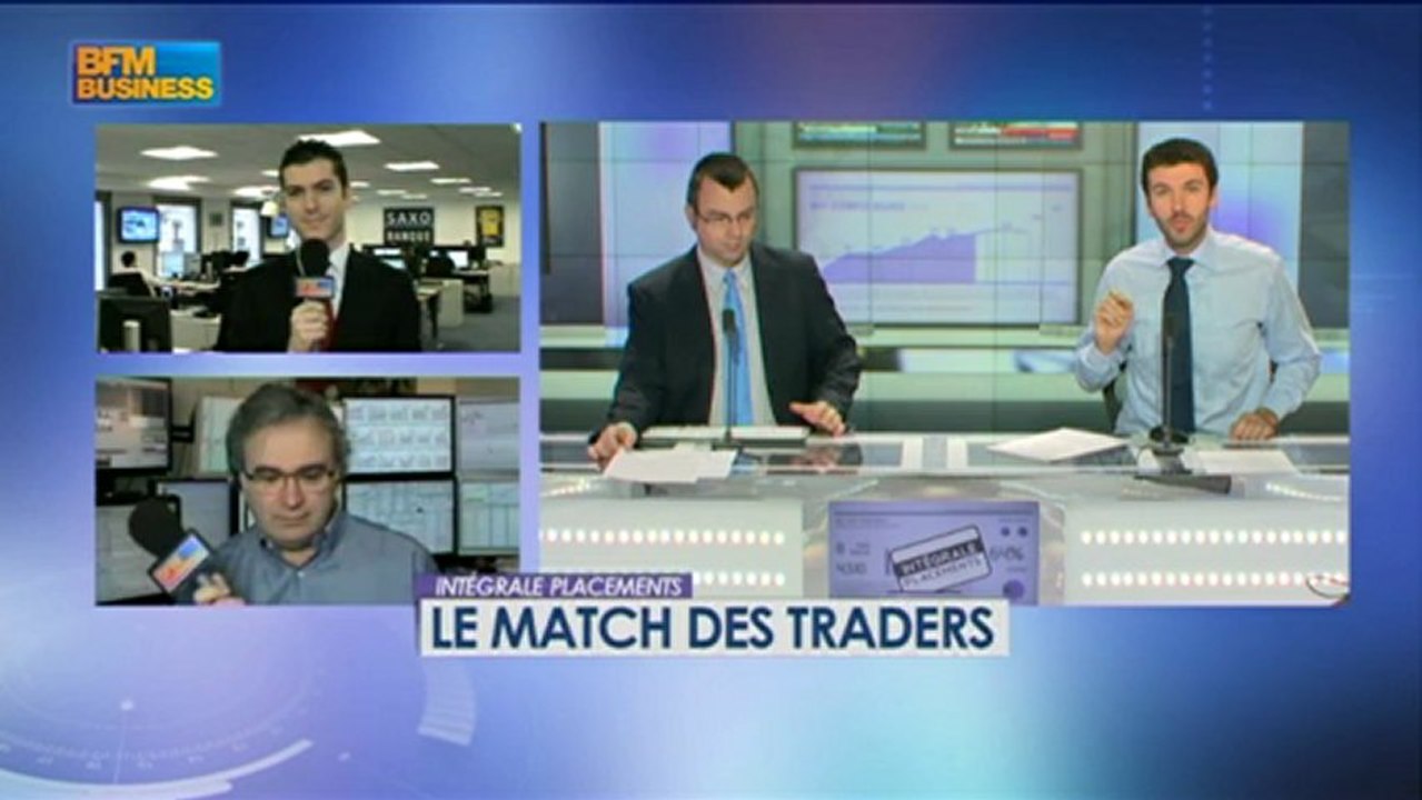 Le match des traders : Cussac / Baradez - 30 janvier - BFM : Intégrale Placements