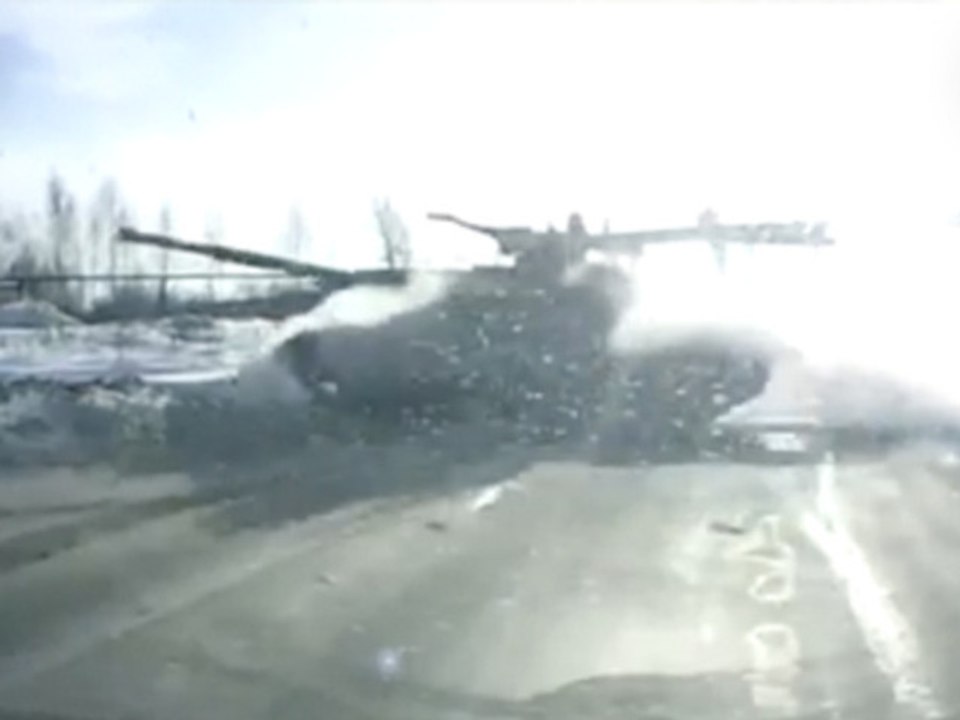 Un nouveau danger sur les routes Russes.