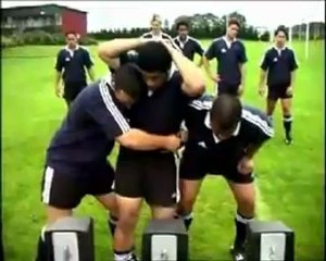 Treino Scrum - NZ All Blacks