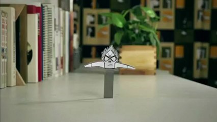 Croquinambourg : animation papier "Paper War"