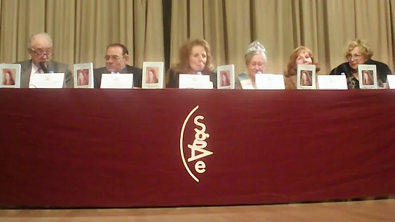 POESIA DEL MEDITERRÁNEO= PRESENTACIÓN DEL LIBRO DE TEATRO DE ANA ARIAS SAAVEDRA-SGAE-23=1=2013