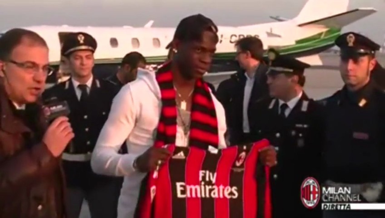 Les premiers mots de Mario Balotelli avec le Milan AC !
