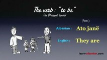 The verb TO BE in Albanian / Learn Albanian language