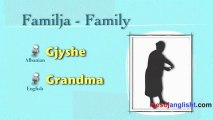 Si quhen anetaret e familjes ne anglisht? Meso anglisht
