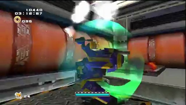 Sonic Adventure 2 Battle - Hero - Tails : Prison Lane - Mission 2 : Ramasse 100 anneaux !