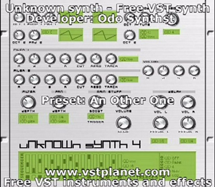 Unknown synth - Free VST synth -