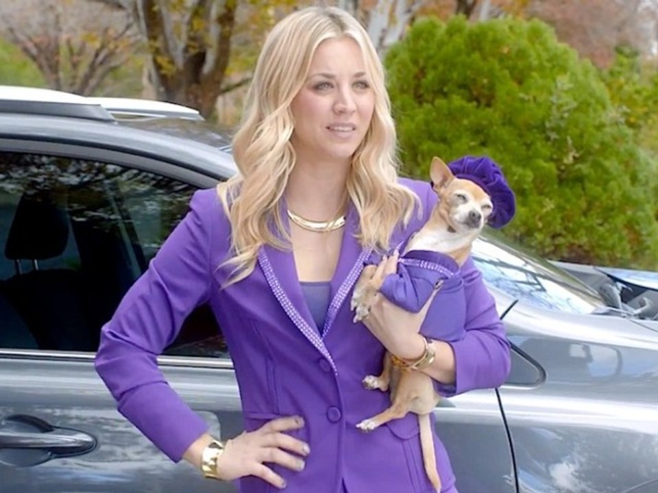 Toyota Super Bowl 2013 Commercial with Kaley Cuoco