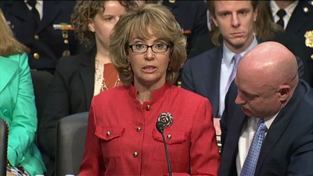 'You must act', shooting victim Giffords tells Senate