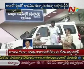 Akbaruddin Owaisi not attended to Nirmal police station