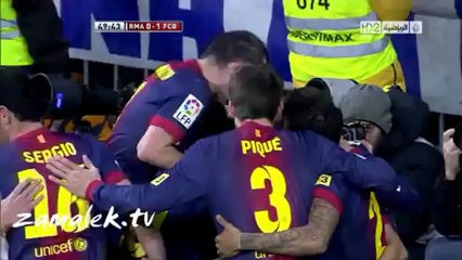 هدف برشلونه الاول فى الريال كأس الملك فبريجاس