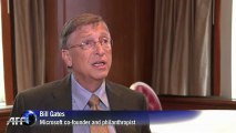 Bill Gates says fame not goal in aid work