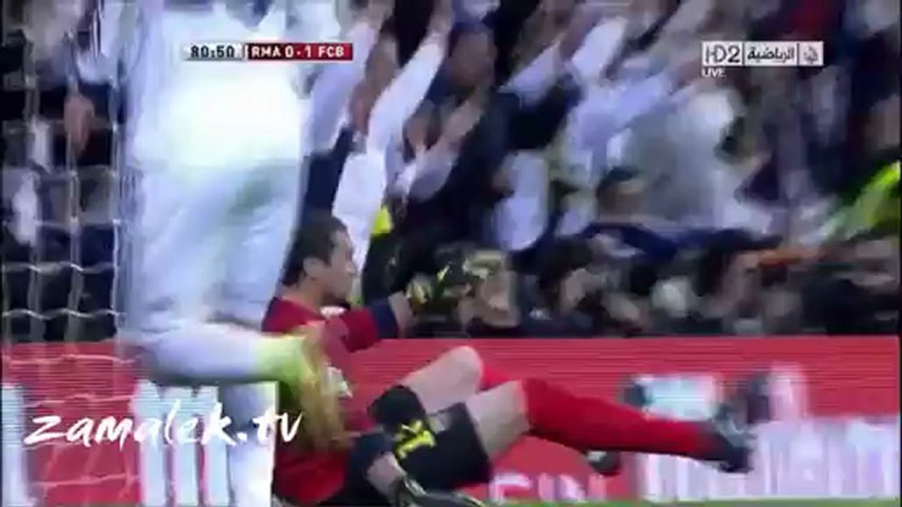 هدف تعادل الريال فى برشلونه فاران