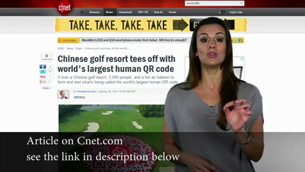 TigerDirect TV:  Tech Juice Mozilla, Blackberry and World's Largest Human QR Code