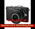 Olympus Pen E-PM1 Systemkamera (12 Megapixel, 7,6 cm (3 Zoll) Display, bildstabilisiert) schwarz mit 14-42mm und 40-150mm Objektiven schwarz