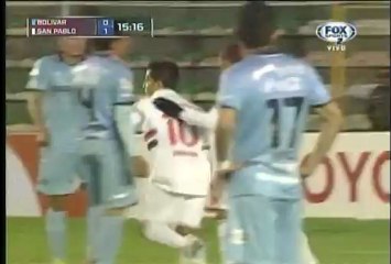 Bolívar 0 - 2 Sao Paulo [Gol de Jadson]
