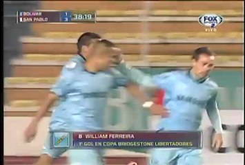 Bolívar 1-3 Sao Paulo [Gol de Ferreira]