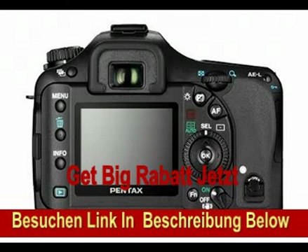 Pentax K10D SLR-Digitalkamera (10 Megapixel, 3D-Bildstabilisator) schwarz inkl. DA 18-55mm f1:3,5-5,6 Objektiv