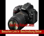 Nikon D5200 SLR-Digitalkamera (24,1 Megapixel, 7,6 cm (3 Zoll) TFT-Display, Full HD, HDMI) Double-Zoom-Kit inkl. AF-S DX 18-55 mm VR und 55-300 mm Objektiv schwarz