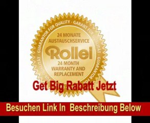 Rollei Compactline 55 Digitalkamera (5 Megapixel, 3-fach opt. Zoom, 6,1 cm (2,4 Zoll) Display) silber